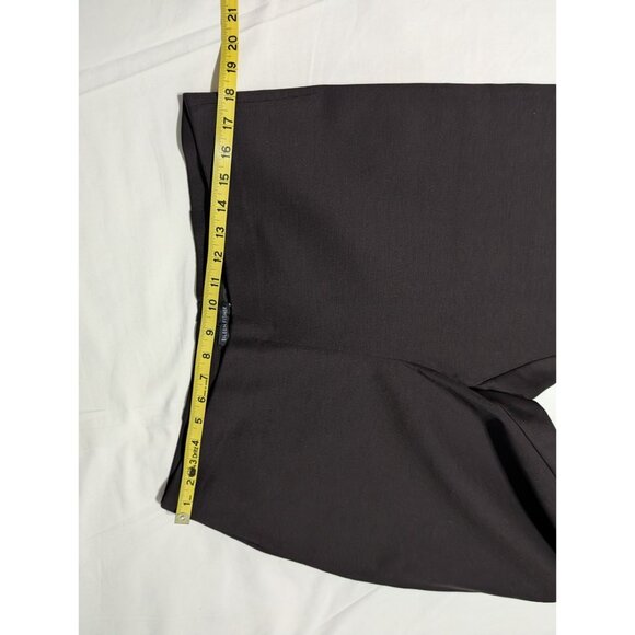 Eileen Fisher Womens Slim Pant XL Black Rayon Nylon Spandex Heavyweight - Picture 15 of 15